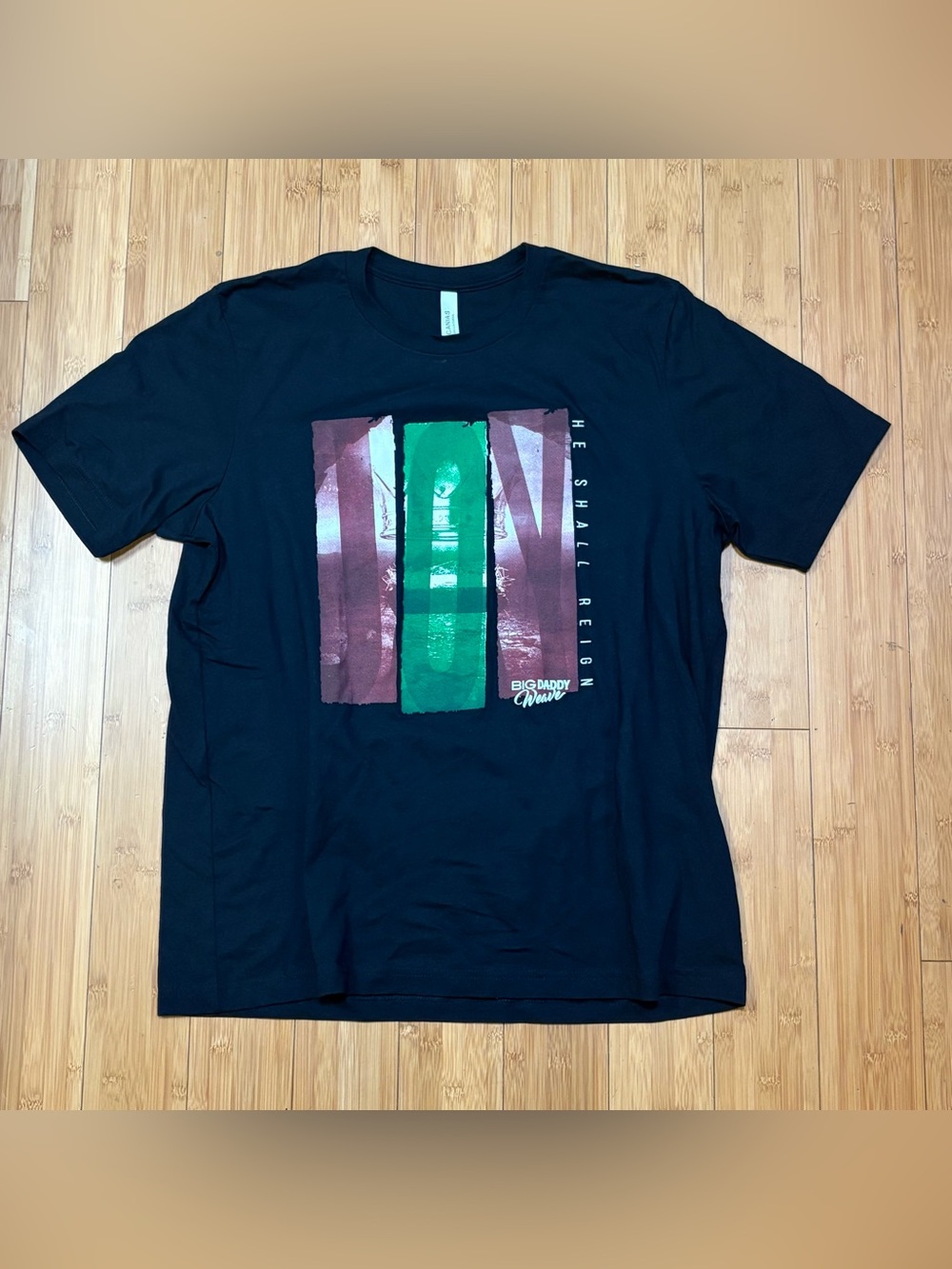 Big Daddy Weave He Shall Reign T Shirt XL Christian Band Concert Graphic Tee